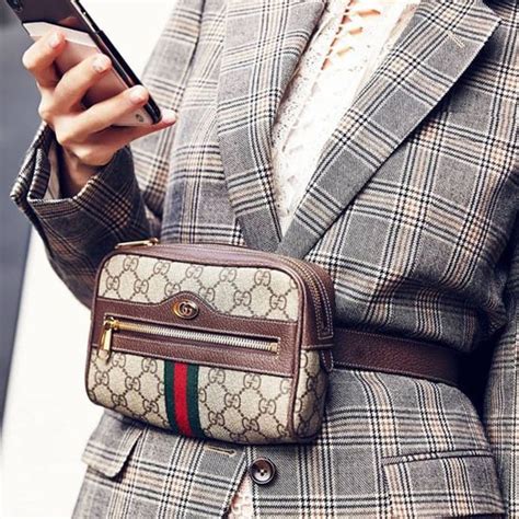 gucci fanny pack street style|Gucci fanny pack ioffer.